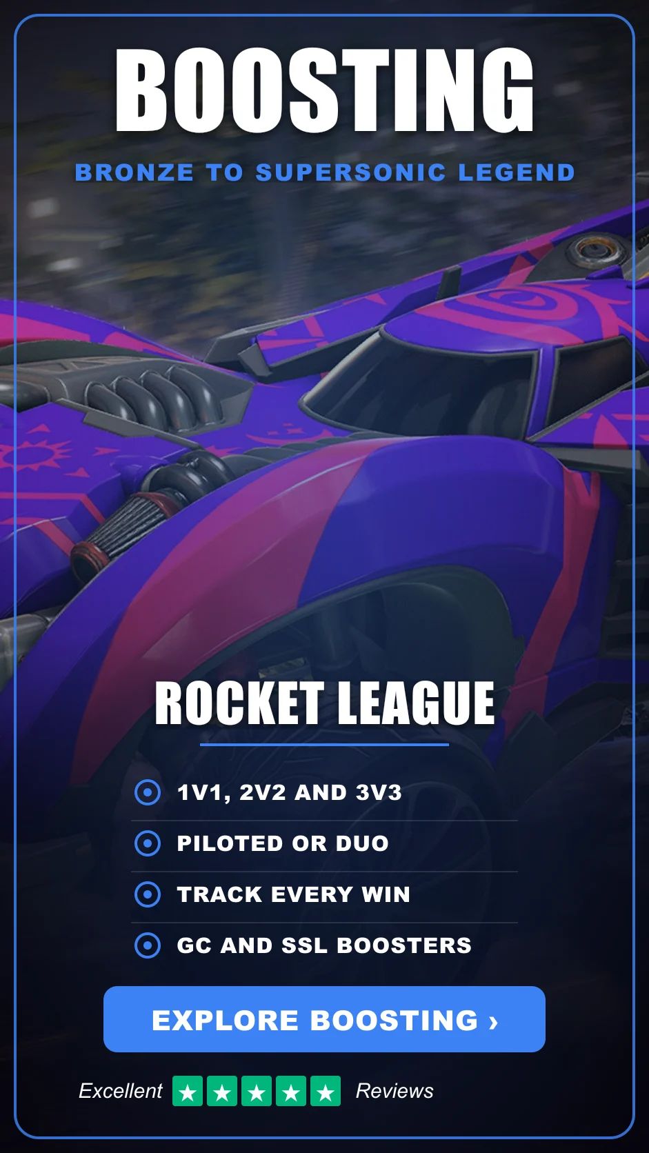 Explore Rocket League boosting on EloAscend