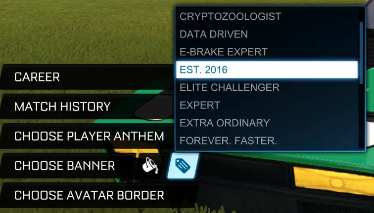 Account inventory screenshot
