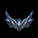 Silver rank crest