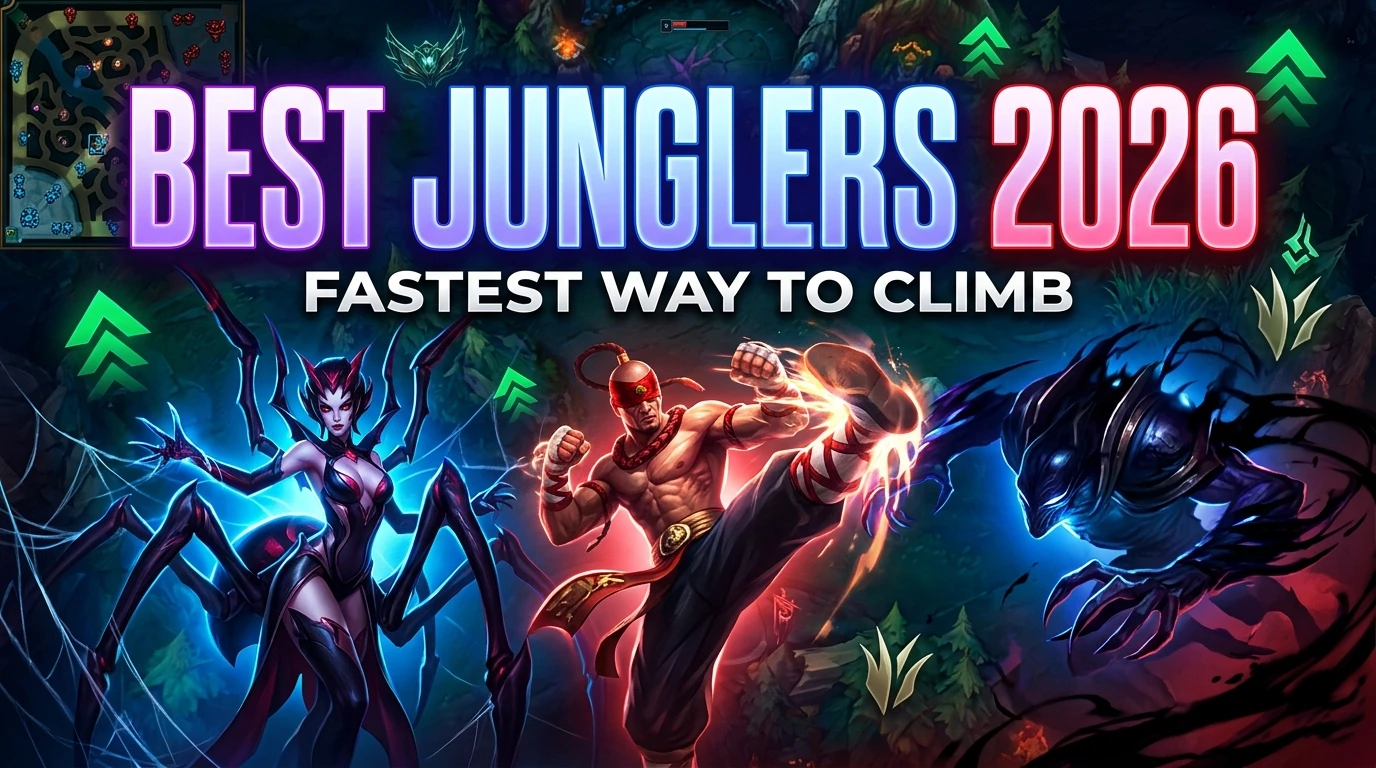 Best Jungle Champions LoL 2026 - Patch 26.6 Picks to Climb