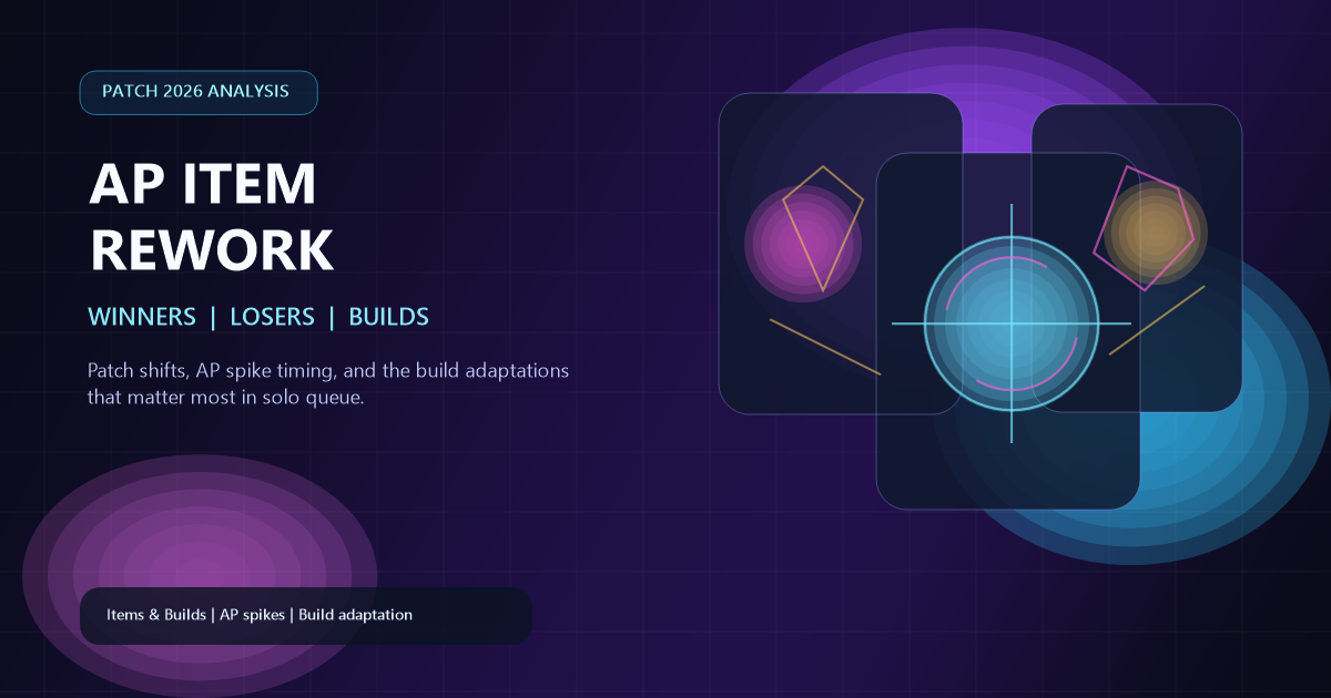 AP Item Rework 2026 Analysis - Winners, Losers, and Builds