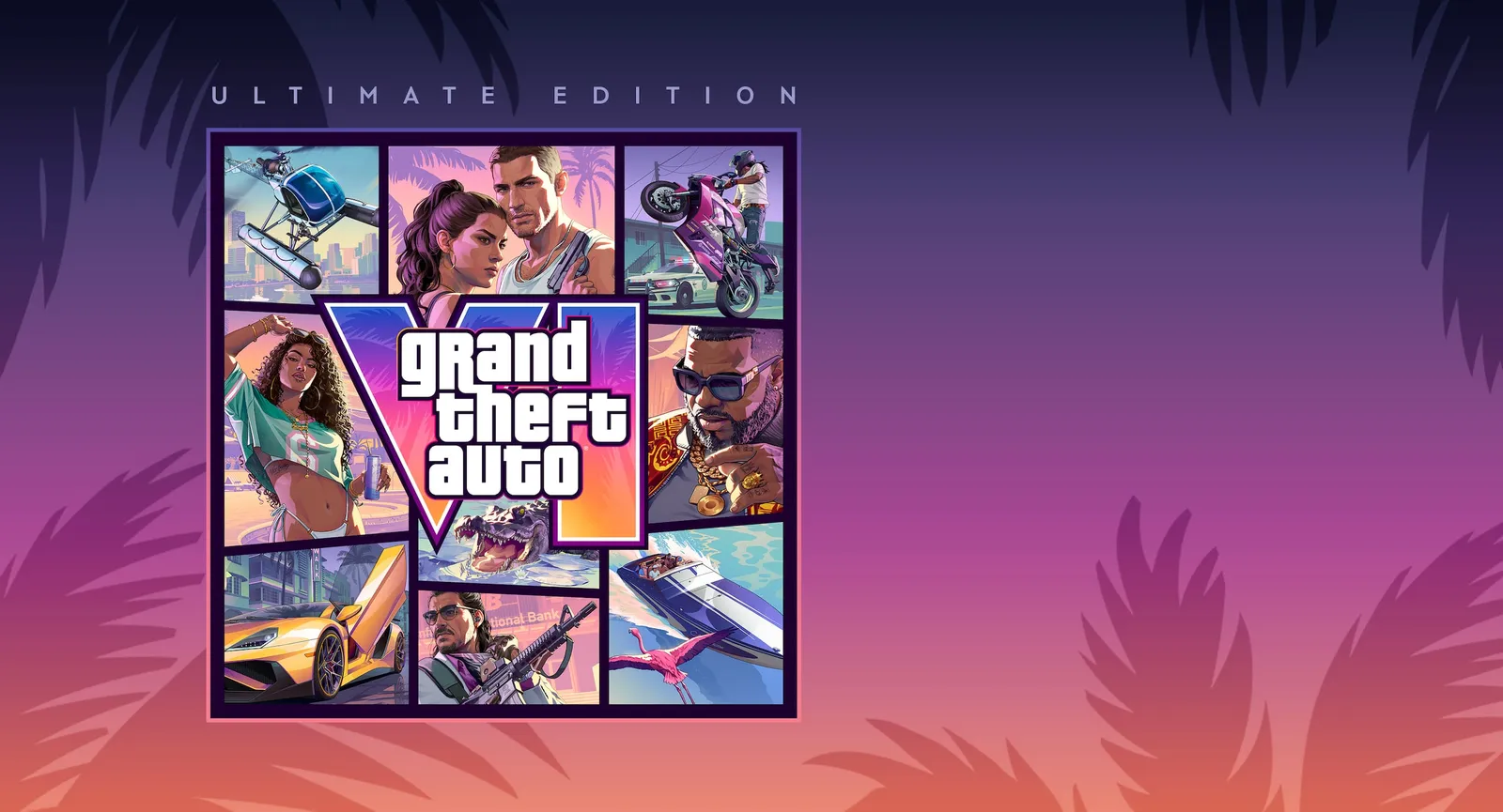 Official Grand Theft Auto VI Ultimate Edition artwork