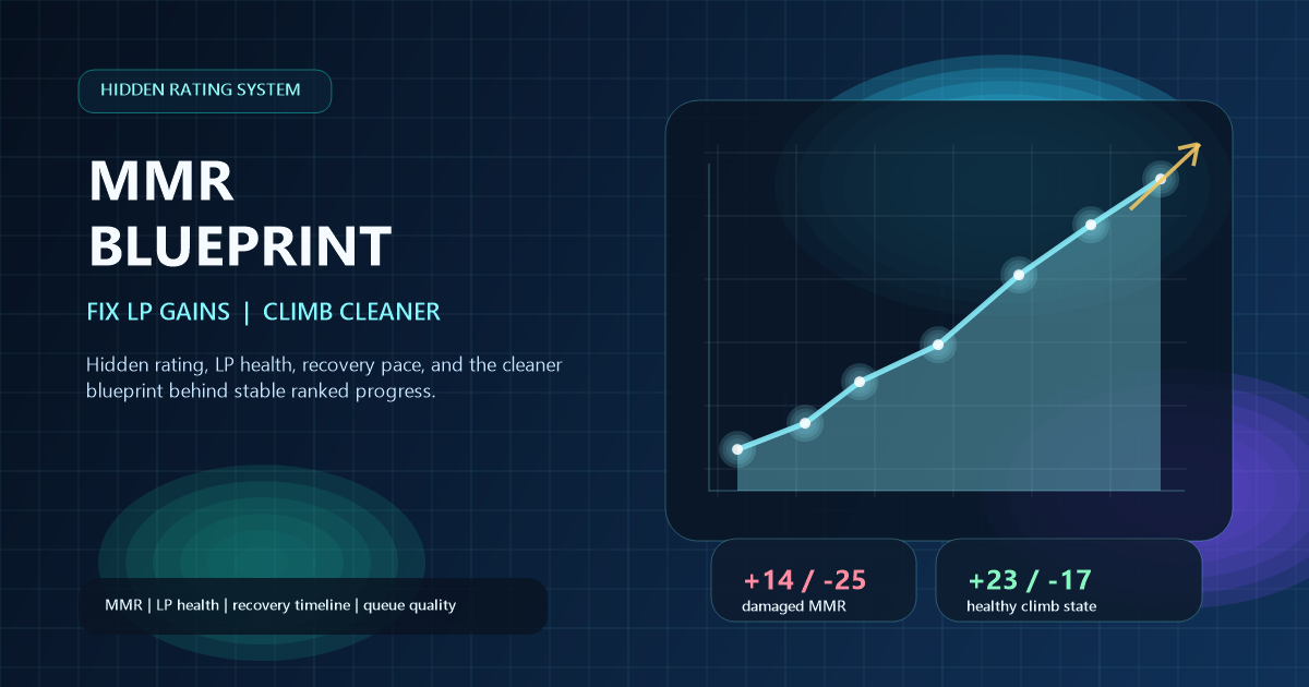 MMR Blueprint 2026 for Better LP Gains and Climbing